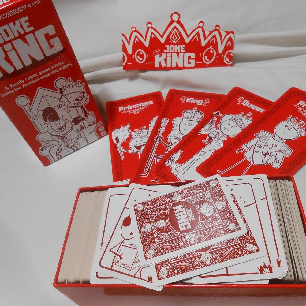 JOKE KING A Kids Against Maturity Game Family Comic Card Game age 10+ NEW 🎁 HTF